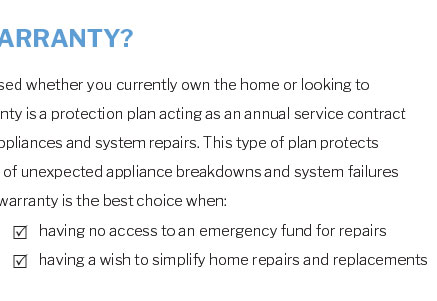 home warranty insurance cost